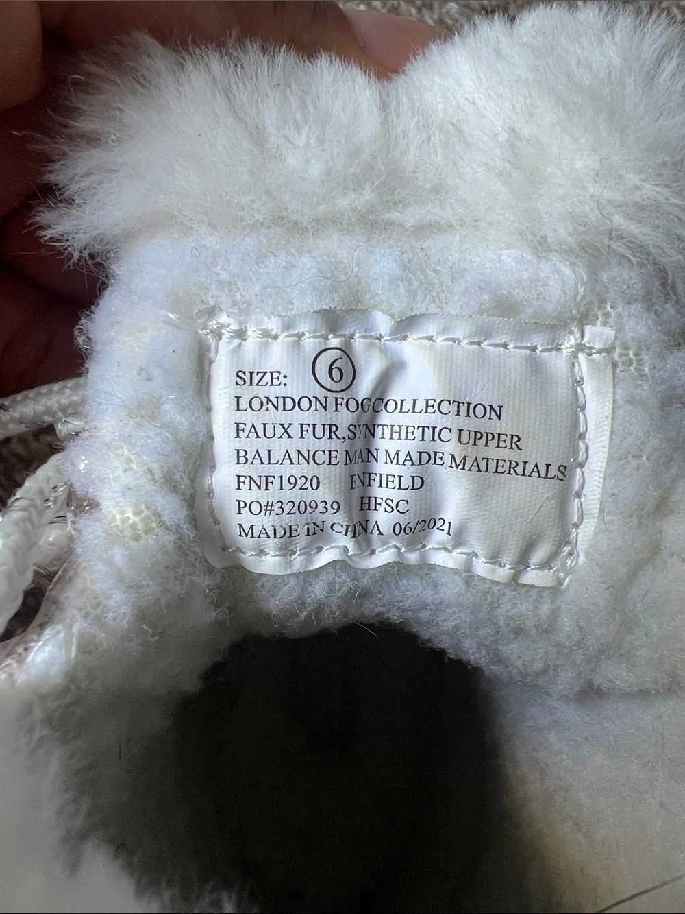 Toddler Size 6 Pink Faux-Fur Winter Boots
